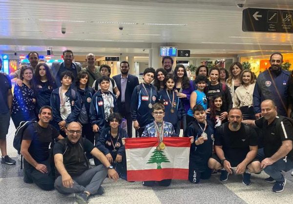 بطولة غرب آسيا للمبارزة 9 ميداليات ملوّنة للبنان